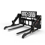 Virnig v60 Two-Cylinder Pipe & Mat Pallet Fork Grapple PPFG248