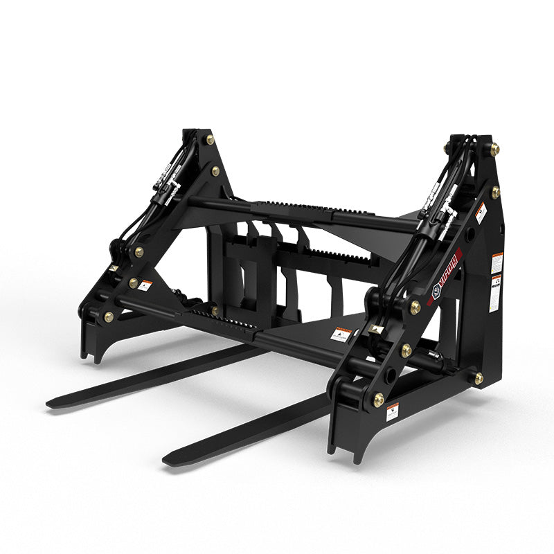 Virnig v60 Four-Cylinder Pipe Pallet Fork Grapple PPFG448