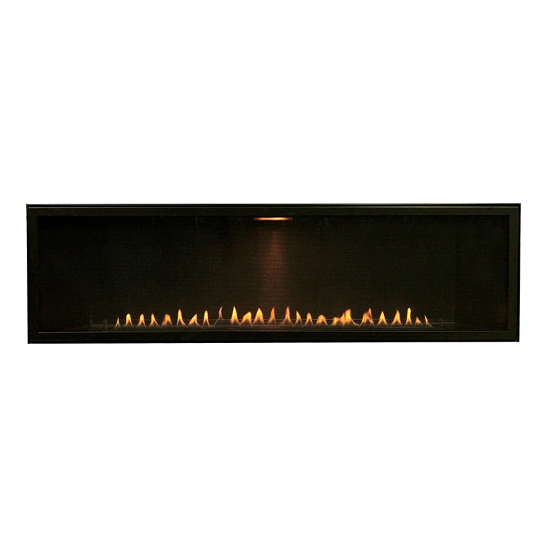 American Hearth 48 Inch Boulevard Linear Vent Free Gas Fireplace - Millivolt Pilot VFLB48FP30