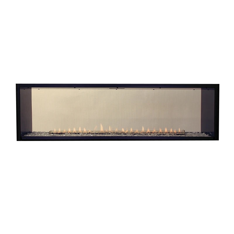 American Hearth Boulevard Vent Free 48'' See-through Fireplace VFLB48SP90