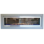 American Hearth 60 Inch Boulevard Linear See-Through Vent Free Gas Fireplace - Intermittent Pilot VFLB60SP90