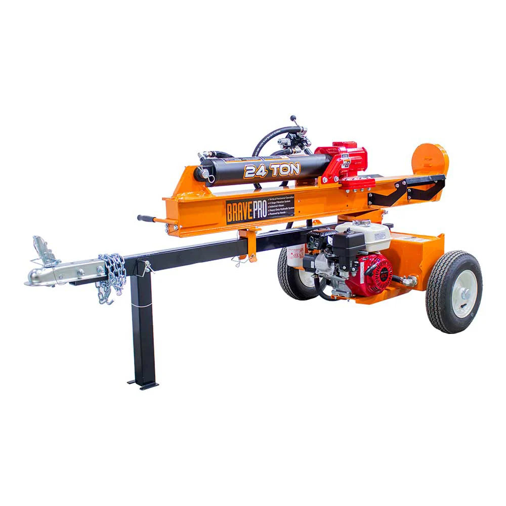 BravePro Log Splitter | 24-Ton | Honda GX160 VH1724GX