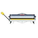 KaKa Industrial Box and Pan Brake, 48-Inch Metal Brake, 16 Gauge Mild Steel Capacity Pan and Box Brake, Heavy-Duty Bending Brake with 16 Fingers, 1–135 Degree Adjustable W-4816Z 173123