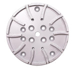 Tomahawk 10" Grinding Wheel Diamond 20 Segments Concrete Floor Grinder Disc Blade for Leveling, Coating Removal, and Surface Prep TGW1020