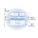 Napoleon Classic Prestige® PRO 825 RSBI PRO825RSBINSS-3