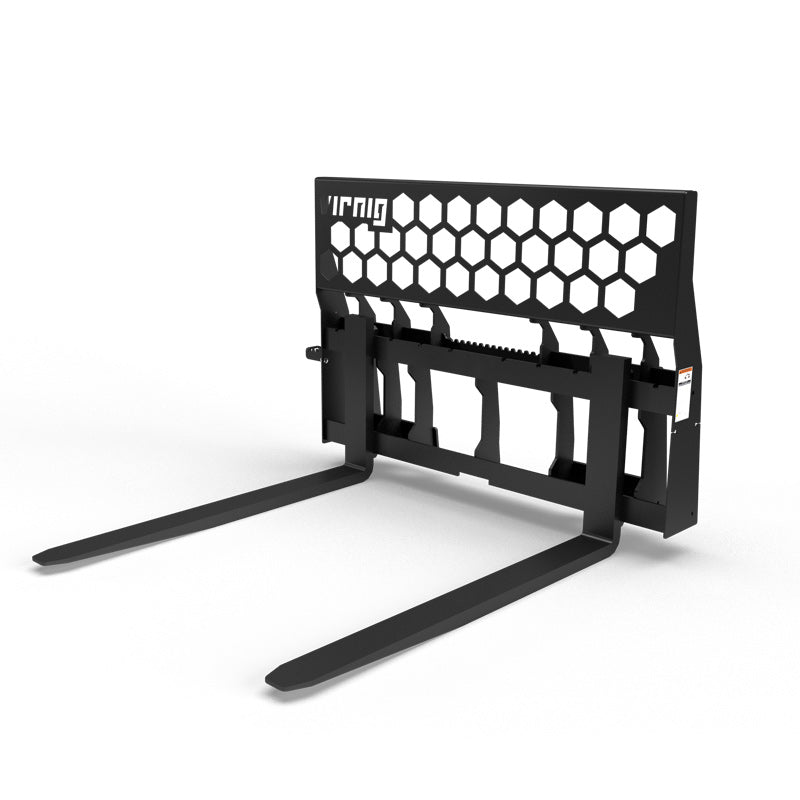 Virnig Wide Rail Pallet Fork: Hex-Guard WPFHG4240