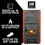 Hot Blast Wood Furnace HB1520