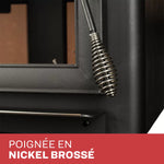 Ashley 2,500 Sq. Ft. Pedestal Wood Stove AW2520E-P