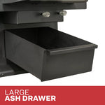 Ashley 3,200 Sq. Ft. Large Pedestal Wood Stove AW3200E-P