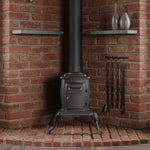 US Stove 900 Sq. Ft. Cast Iron Log Wood Stove US1269E