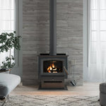 US Stove 2,000 Sq. Ft. Pedestal Wood Stove US2000-P