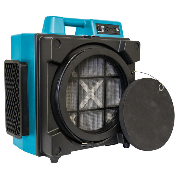 XPOWER X-3400A air scrubber side view