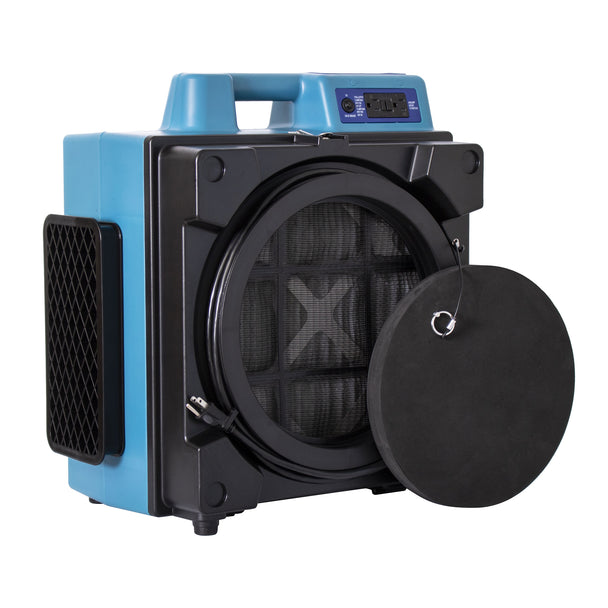XPOWER X-4700AM air scrubber main view with open lid