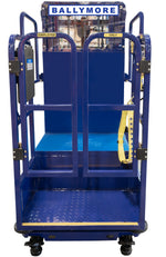 Ballymore Personnel Lift: Push-Around, Battery, 650 lb Load Capacity, 6 ft 4 in Closed Height PS-10
