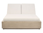 Zuo Varadero Beach Double Chaise Gray 704266