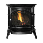 Ashley 1,500 Sq Ft Vent Free Cast Iron Natural Gas Stove – Black AGC500VFN
