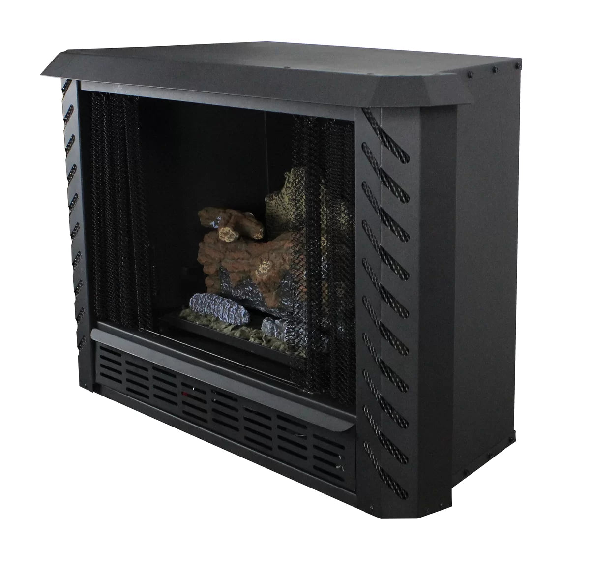 Ashley 1,200 Sq. Ft. Single-Burner Vent Free Natural Gas Stove AGVF340N