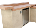 Lion American Q BBQ Island 90118