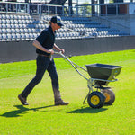 Spyker Commercial Push Spreader | Stainless Steel | 80-Lb. Capacity SPY80-1S