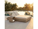 Zuo Varadero Beach Double Chaise Gray 704266