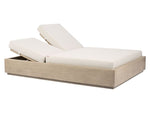 Zuo Varadero Beach Double Chaise Gray 704266