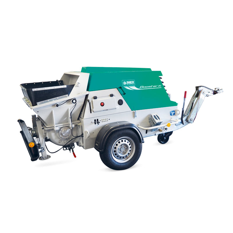 IMER Booster 20 Towable Diesel Concrete Piston Pump 1106428
