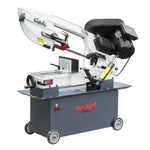 KaKa Industrial Metal Horizontal Band Saw,7x12 Inch Metal Bandsaw | 1.5HP Dual-Voltage (115V/230V) | 4-Speed Blade System | Steel Pipe and Structural Metal Cutting BS-712N 188006V115V230