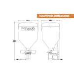 Buyers Products Saltdogg Salt Spreader TGSUVPROA