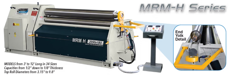 Carell Corp IP 8' x 5/16" (480V) MRM-H 2550x200