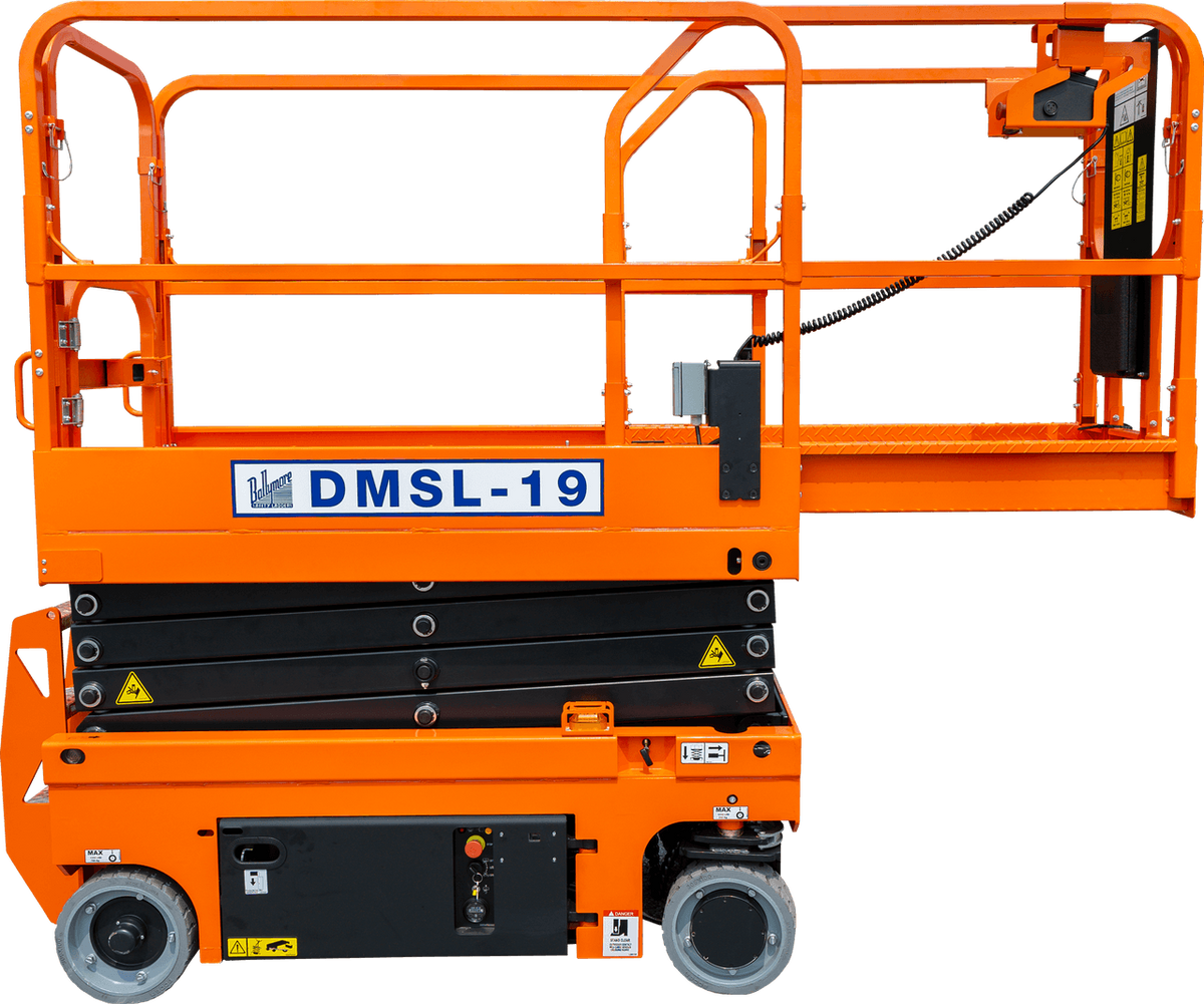Ballymore Drivable Mini Scissor Lift 19' Platform 500 Lb. Capacity DMSL-19
