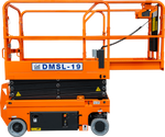 Ballymore Drivable Mini Scissor Lift 19' Platform 500 Lb. Capacity DMSL-19