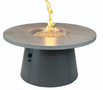 Outdoor Greatroom 48" Cirvalo Round Gas Fire Pit Table CIR-48-FSBR-K