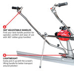 Tomahawk PRO Series Honda Power Screed Single Magnesium Blade Bundle TVSA-H