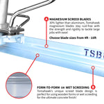 Tomahawk PRO Series Honda Power Screed Single Magnesium Blade Bundle TVSA-H