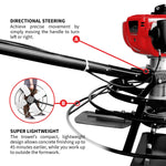 Tomahawk 30" Portable Honda Concrete Power Trowel with 18ft Bull Float Handle GX35 JXPT30H