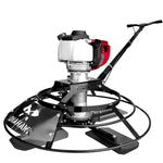 Tomahawk 30" Portable Honda Concrete Power Trowel with 18ft Bull Float Handle GX35 JXPT30H