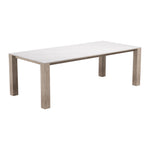 Zuo Leilani Rectangular Dining Table White 704277