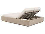 Zuo Varadero Beach Double Chaise Gray 704266