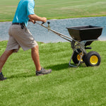 Spyker Commercial Push Spreader | Stainless Steel | 80-Lb. Capacity SPY80-1S