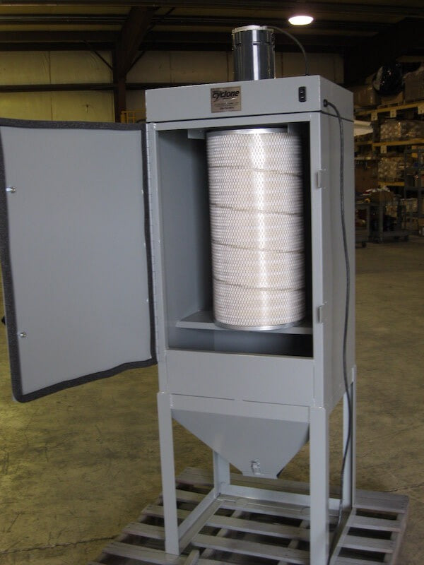 Cyclone Sandblaster Cabinet Dust Collector DC-4000