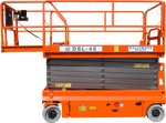 Ballymore Drivable Scissor Lift 45' Platform, 500 Lb. Capacity DSL-45
