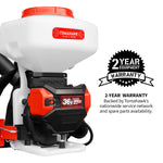 Tomahawk 5 Gal Battery-Powered Fertilizer Spreader Broadcast Lawn Seed Ice Melt Salt eTGS30