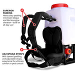 Tomahawk 5 Gallon Battery Powered Backpack Sprayer 36V Electric 30 Ft Reach Adjustable Flow for Lawn, Pest, Weed, and Fertilizer Applications eTPS25