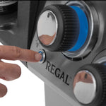 Broil King Regal S 690 PRO IR 6-Burner Natural Gas Grill With Rotisserie & Infrared Side Burner Stainless Steel BK957947