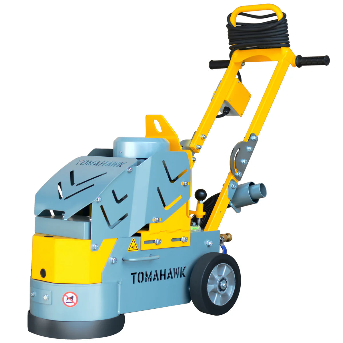 Tomahawk 10" Electric Concrete Floor Grinder 1.5HP Motor for Smoothing, Floor Prep, Coatings TGDR10