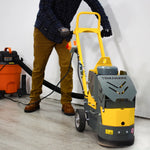 Tomahawk 10" Electric Concrete Floor Grinder 1.5HP Motor for Smoothing, Floor Prep, Coatings TGDR10