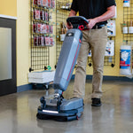Tomahawk Electric Floor Scrubber Cleaner with 16” Power Mop Brushes Cordless Battery Powered TMOP40e-PRO