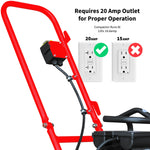 Tomahawk 2 HP Electric Vibratory Plate Compactor Tamper for Gravel Soil Compaction eJXPC50