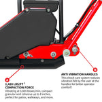 Tomahawk 2 HP Electric Vibratory Plate Compactor Tamper for Gravel Soil Compaction eJXPC50