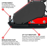 Tomahawk 2 HP Electric Vibratory Plate Compactor Tamper for Gravel Soil Compaction eJXPC50